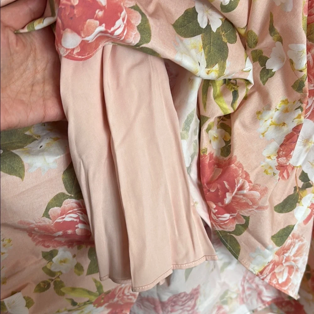 House of CB Pink Floral Midi Dress - Picture 9 of 12